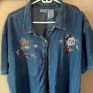 Bobbie Brooks Denim Shirt